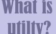 Introducci&oacute;n a la utilidad