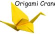 DIY como hacer una grulla de papel - Origami