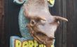 3D signo de cráneo de Triceratops