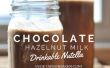Cómo hacer leche de avellana Chocolate | Potable Nocilla
