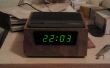 Reloj despertador madera
