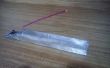 Incienso titular DIY - papel de aluminio solo