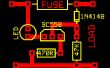 Fundido el fusible indicador de circuito con Led