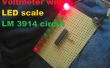 Voltímetro con escala de LED circuito LM 3914