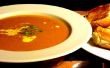 Al curry sopa de calabaza y tocino