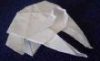 Halcón de origami Milenuim