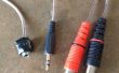 DIY Audio Patch Cable para dos amplificadores de señal de