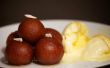 Postre dulce (Gulab Jamun)