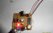 Luz nocturna LED y láser de luz con 4017 y 555. 