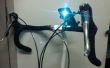 Linterna de bicicleta teléfono inteligente resistente al agua