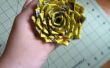 Cómo hacer una rosa de cinta de conducto punta