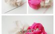 Cómo hacer broche de la flor de broches hechos a mano-tela