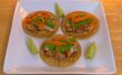Chino 5 Tacos vegetariano - vegano y libre de Gluten de la especia
