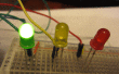 Semáforo calle Arduino - protoboard edición