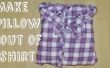 Hacer una almohada de arco fuera de la camisa (sin costura ni pegamento)