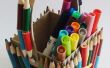 Fácil para hacer 'cajas de lápices' reciclar sus lápices
