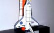 NASA space shuttle model