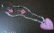 Día de San Valentín encañonado joyas para niñas