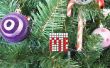 Ornamento del árbol de Navidad con movimiento en sentido vertical LED construido en videojuegos! 