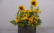 BRICOLAJE con flores: Esponja Floral en una caja de