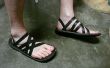 Sandalias de neumático: una guía cómoda calzado hechos a mano. 