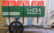CSA and Compost Bicycle Trailer