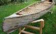 Canoa de cedro tira