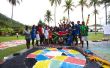 Banderas de color de agua gigante | workshop experience