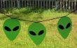 Falso vitral Alien proyectos bandera y otros