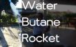 Cohete de agua de butano! 