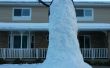 Muñeco de nieve gigante