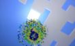 Multicolores fuegos artificiales Pc Mincraft