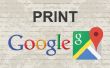 Imprimir mapas de Google