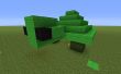 C&oacute;mo hacer una tortuga en Minecraft