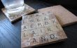 Posavasos de azulejos Scrabble