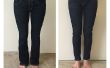Transformar las llamaradas en jeans skinny