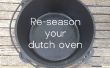 Volver a sazonar el horno holandés