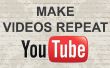 Cómo hacer videos de Youtube se repita