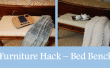 Muebles Hack - de CoffeeTable a Banco de la cama