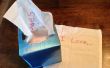 50 formas de decir I Love usted con un Kleenex Box