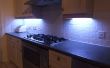 Cómo caber LED luces de la cocina con fade efecto