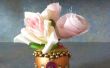 Florero de c&aacute;scara de huevo