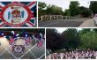 CARSHALTON puente Jubileo Yarnbombing