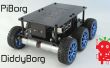 DiddyBorg: El Mini 6 ruedas frambuesa Pi Robot! 
