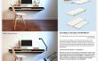 Mínimo flotador pared escritorio - rápido hacer durante la producción en masa o DIY