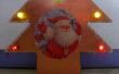 LED del árbol de Navidad de animación con música tarjeta módulo sapin de Noël musical