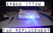 ¿Epson 1770W LCD proyector sobrecalentamiento? Lo repare!