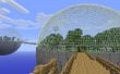 Cómo hacer una cúpula de vidrio en Minecraft