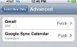 Configurar iPhone a Gmail buscar y pulse Google Calendar