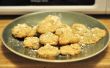 Almendra galletas de pastel de semillas de amapola